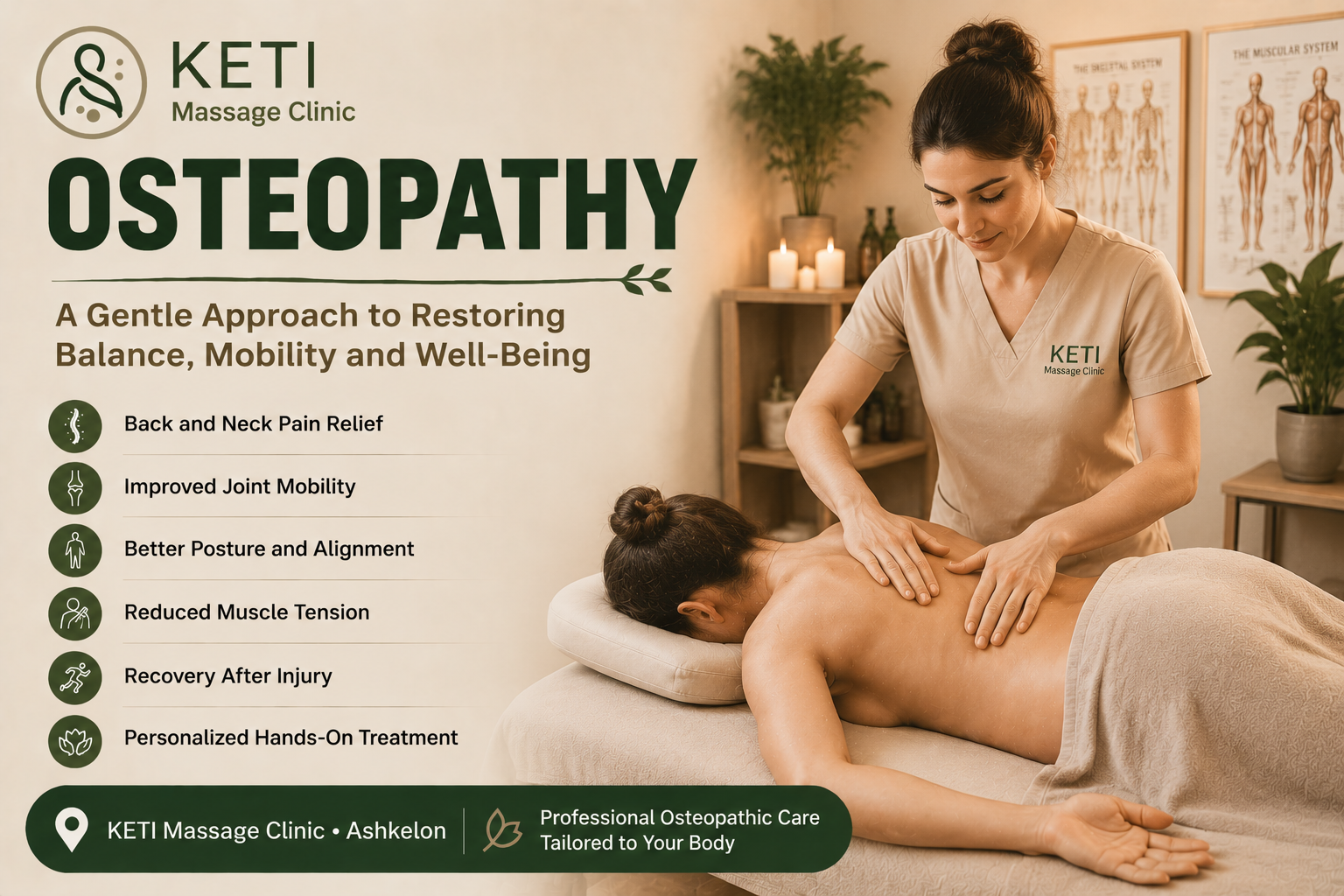 Osteopathy in Ashkelon 