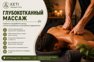 глубокотканный массаж в Ашкелоне